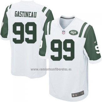 Camiseta NFL Game Nino New York Jets Gastineau Blanco