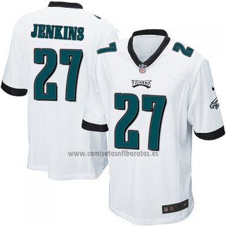 Camiseta NFL Game Nino Philadelphia Eagles Jenkins Blanco