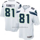 Camiseta NFL Game Nino Seattle Seahawks Vannett Blanco