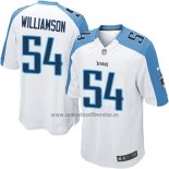 Camiseta NFL Game Nino Tennessee Titans Williamson Blanco