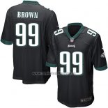 Camiseta NFL Game Philadelphia Eagles Brown Negro