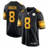 Camiseta NFL Game Pittsburgh Steelers Aaron Rodgers Alterno Negro
