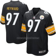 Camiseta NFL Game Pittsburgh Steelers Heyward Negro