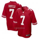 Camiseta NFL Game San Francisco 49ers Nate Sudfeld Rojo