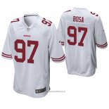 Camiseta NFL Game San Francisco 49ers Nick Bosa Blanco