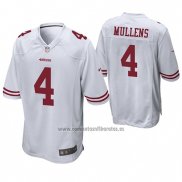 Camiseta NFL Game San Francisco 49ers Nick Mullens Blanco