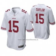 Camiseta NFL Game San Francisco 49ers Trent Taylor Blanco
