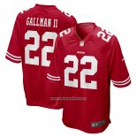 Camiseta NFL Game San Francisco 49ers Wayne Gallman Ii Rojo