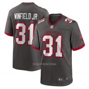 Camiseta NFL Game Tampa Bay Buccaneers Antoine Winfield Jr. Gris