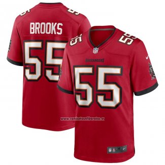 Camiseta NFL Game Tampa Bay Buccaneers Derrick Brooks Retired Rojo