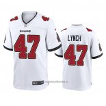 Camiseta NFL Game Tampa Bay Buccaneers John Lynch 2020 Blanco