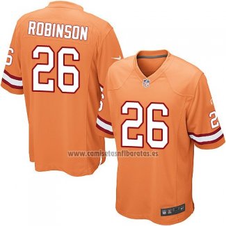 Camiseta NFL Game Tampa Bay Buccaneers Robinson Naranja