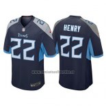 Camiseta NFL Game Tennessee Titans Derrick Henry 2018 Azul