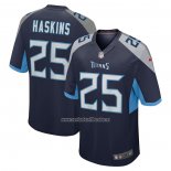 Camiseta NFL Game Tennessee Titans Hassan Haskins Azul