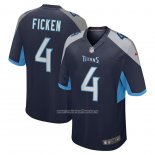 Camiseta NFL Game Tennessee Titans Sam Ficken Azul