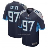 Camiseta NFL Game Tennessee Titans Trevon Coley Azul