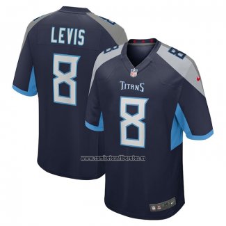 Camiseta NFL Game Tennessee Titans Will Levis Azul