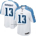 Camiseta NFL Game Tennessee Titans Wright Blanco