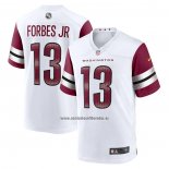 Camiseta NFL Game Washington Commanders Emmanuel Forbes Jr. Segunda Blanco