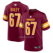 Camiseta NFL Game Washington Commanders Zack Bailey Rojo