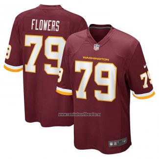 Camiseta NFL Game Washington Commanders Ereck Flowers Rojo