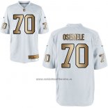 Camiseta NFL Gold Game Las Vegas Raiders Osemele Blanco
