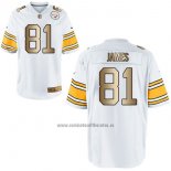 Camiseta NFL Gold Game Pittsburgh Steelers James Blanco