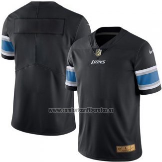 Camiseta NFL Gold Legend Detroit Lions Negro