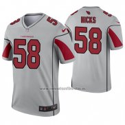 Camiseta NFL Legend Arizona Cardinals 58 Jordan Hicks Inverted Gris