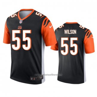 Camiseta NFL Legend Cincinnati Bengals Logan Wilson Negro