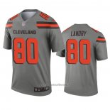 Camiseta NFL Legend Cleveland Browns Jarvis Landry Inverted Gris