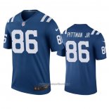 Camiseta NFL Legend Indianapolis Colts Mike Pittman Jr. Azul Color Rush