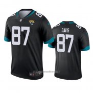 Camiseta NFL Legend Jacksonville Jaguars Tyler Davis Negro