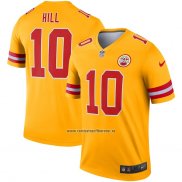 Camiseta NFL Legend Kansas City Chiefs Tyreek Hill Inverted Oro