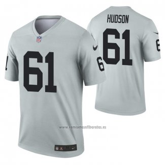 Camiseta NFL Legend Las Vegas Raiders Rodney Hudson Inverted Gris