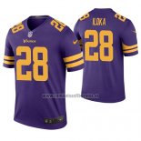 Camiseta NFL Legend Minnesota Vikings George Iloka Violeta Color Rush
