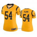 Camiseta NFL Legend Mujer Los Angeles Rams Leonard Floyd Oro Color Rush