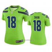 Camiseta NFL Legend Mujer Seattle Seahawks Freddie Swain Verde