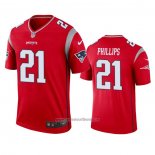 Camiseta NFL Legend New England Patriots Adrian Phillips Inverted Rojo