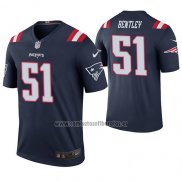 Camiseta NFL Legend New England Patriots Ja'whaun Bentley Azul Color Rush