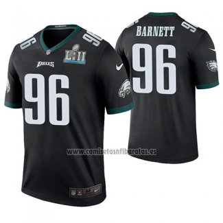 Camiseta NFL Legend Philadelphia Eagles Derek Barnett Negro Super Bowl Lii Champions Color Rush