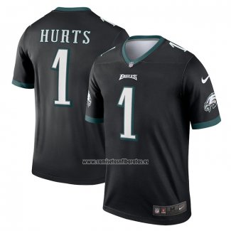 Camiseta NFL Legend Philadelphia Eagles Jalen Hurts Negro