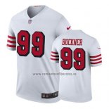 Camiseta NFL Legend San Francisco 49ers Deforest Buckner Blanco Color Rush