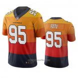 Camiseta NFL Limited Arizona Cardinals Leki Fotu Sunset Ciudad Edition Naranja