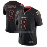 Camiseta NFL Limited Arizona Cardinals Sam Bradford Negro Color Rush 2018 Lights Out