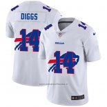 Camiseta NFL Limited Buffalo Bills Diggs Logo Dual Overlap Blanco