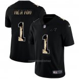 Camiseta NFL Limited Carolina Panthers Newton Statue of Liberty Fashion Negro