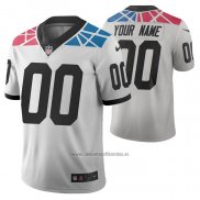 Camiseta NFL Limited Carolina Panthers Personalizada Ciudad Edition Blanco