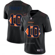 Camiseta NFL Limited Chicago Bears Trubisky Logo Dual Overlap Negro