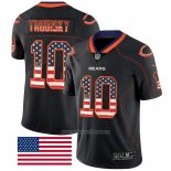 Camiseta NFL Limited Chicago Bears Trubisky Rush USA Flag Negro